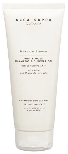 Acca Kappa, ACCA KAPPA White Moss Shampoo & Shower Gel (200ml)