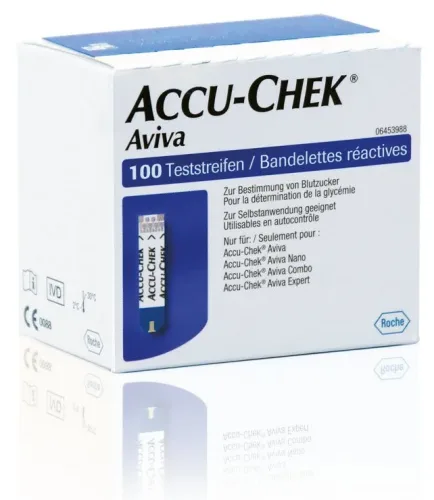 Accu Chek, Accu Chek Aviva Teststreifen (2x50 Stk)