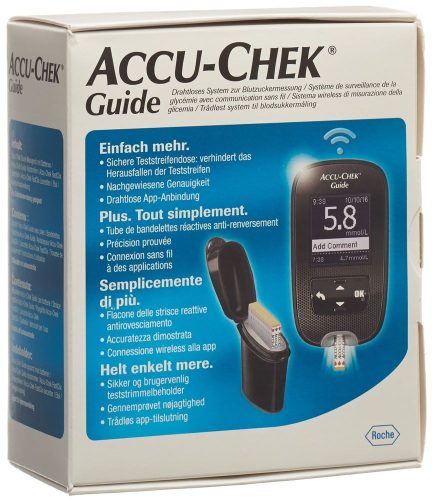 Accu Chek, Accu Chek Guide Set mmol/l, inklusive 10 Tests (1 Stk)