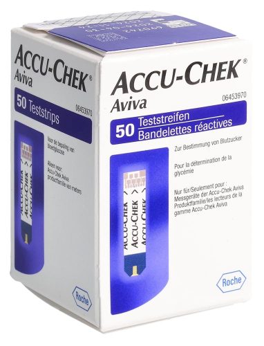 Accu Chek, Accu-Chek (PI-APS) Aviva Teststreifen (50 Stk)