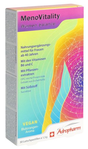 Adropharm, Adropharm MenoVitality Blutorange (30 Stk)