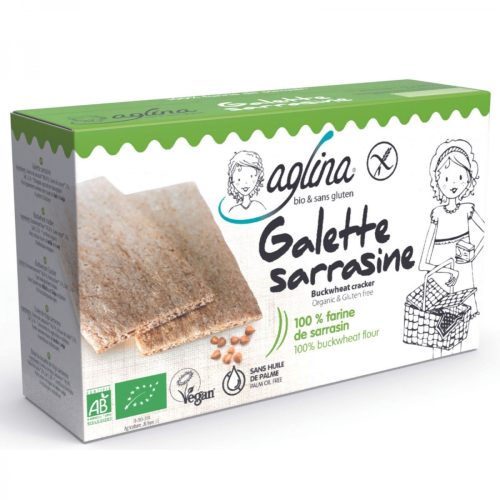 aglina, aglina Galette Buchweizen Bio (160g)