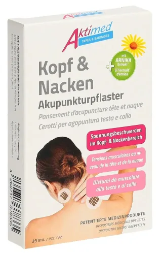 Aktimed Akupunkturpflaster Kopf & Nacken 39 Stk