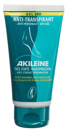 Akileine, AKILEÏNE ANTI TRANSPIRANT DEO GEL (75ml)