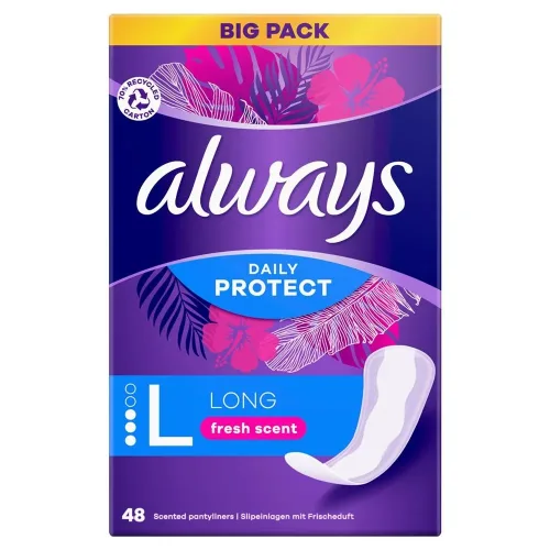 Always, Always - Extra Protect Slipeinlagen, Extra Protect Large Fresh BigPack, 48STK