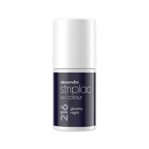Alessandro, Alessandro - Striplac UV Colour, 6.5 ml, Gloomy Night