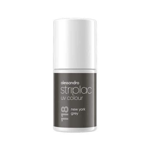 Alessandro, Alessandro - Striplac UV Colour New York Grey, 6.5 ml