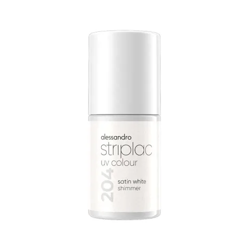 Alessandro, Alessandro - Striplac UV Colour, 6.5 ml, Satin White