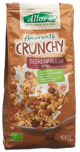 Allos, ALLOS Amaranth Crunchy Beerenfrucht 400 g