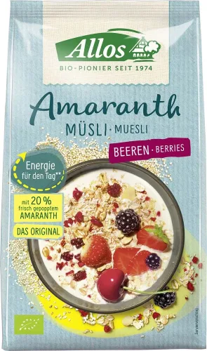 Allos, Allos Amaranth Müsli Beeren (375g)