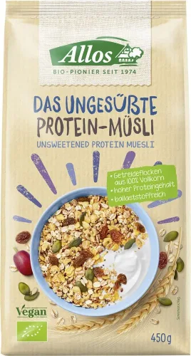 Allos, Allos Das Ungesüsste Protein-Müsli (450g)