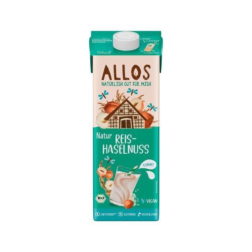 Allos, Allos Reis Haselnuss Drink (1L)