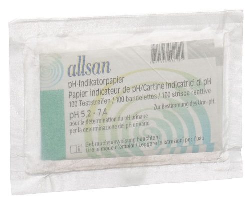 Allsan, Allsan Indikatorpapier pH 5.2-7.4 (100 Stk)