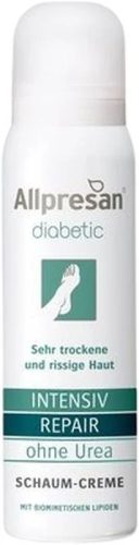 Allpresan, Allpresan diabetic Intensiv + Repair Schaum-Creme ohne Urea