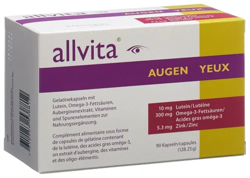 allvita, allvita Augen Kapseln (90 Stk)