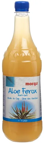 morga, MORGA Aloe Ferox Blatt Saft (1lt)