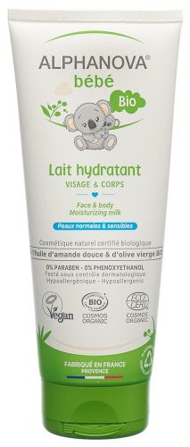 ALPHANOVA, ALPHANOVA bébé Feuchtigkeitsmilch Gesicht & Körper (200ml)