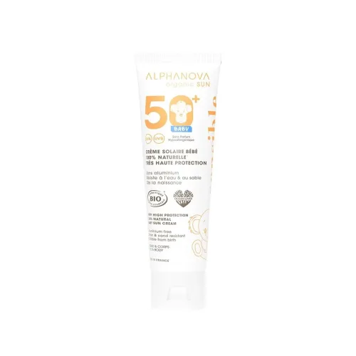 ALPHANOVA, Alphanova Baby Sonnencreme Spf50+ Bio