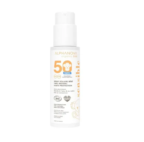 ALPHANOVA, Alphanova Sonnenspray für Babys LSF 50