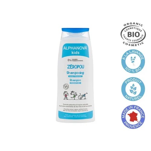 ALPHANOVA, ALPHANOVA kids ZÉROPOU Shampooing préventive (200ml)