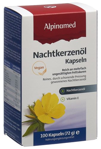 ALPINAMED, ALPINAMED Nachtkerzen&ouml;l Kaps 100 Stk