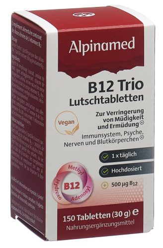 ALPINAMED, Alpinamed B12 Trio Lutschtabletten (150 Stk)
