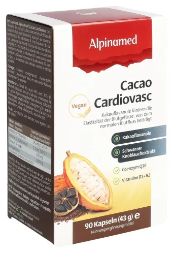 ALPINAMED, Alpinamed Cardiovasc Cacao Kapseln (90 Stk)