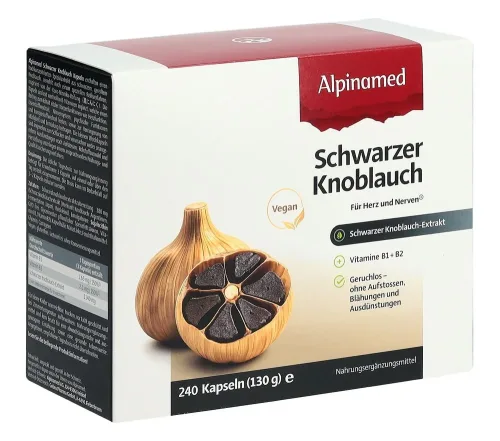 ALPINAMED, Alpinamed Schwarzer Knoblauch Kapseln (240 Stk)