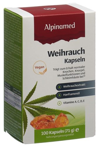 ALPINAMED, Alpinamed Weihrauch Kapseln (100 Stk)