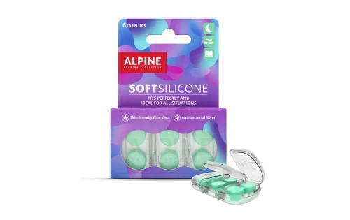 Alpine, ALPINE SoftSilicone Gehörschutzstöpsel (6 Stk)