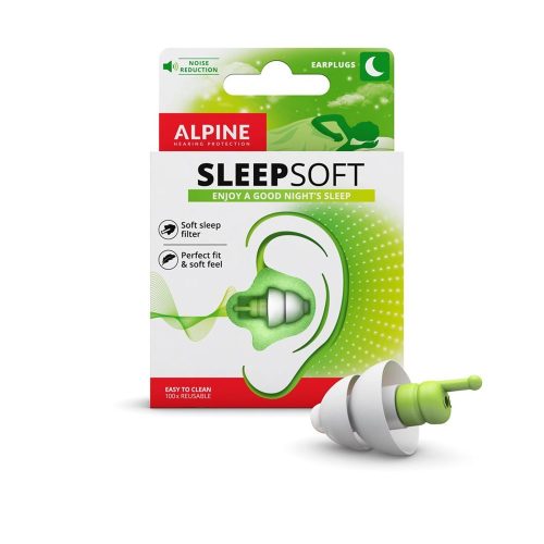 HERBA, Alpine Sleepsoft, Geh&ouml;rschutzst&ouml;psel, mit Euroloch