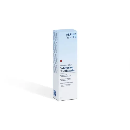 Alpine White, Alpine White - Whitening Toothpaste Sensitivity Relief, 75 ml