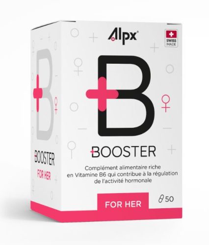 Alpx, Alpx - Booster für Sie Natürliches Nahrungsergänzungsmittel mit Vitamin B6 - Pink - Stimulationsmittel enhancing - 50 Kapseln