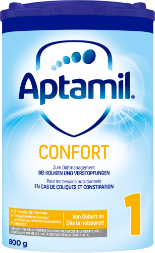 Aptamil, Aptamil Confort Säuglingsmilchnahrung 1 (800g)