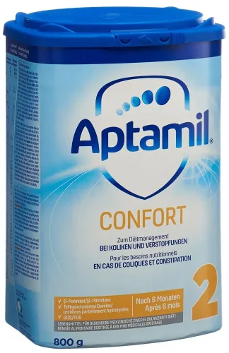 Aptamil, Aptamil Confort Säuglingsmilchnahrung 2 (800g)
