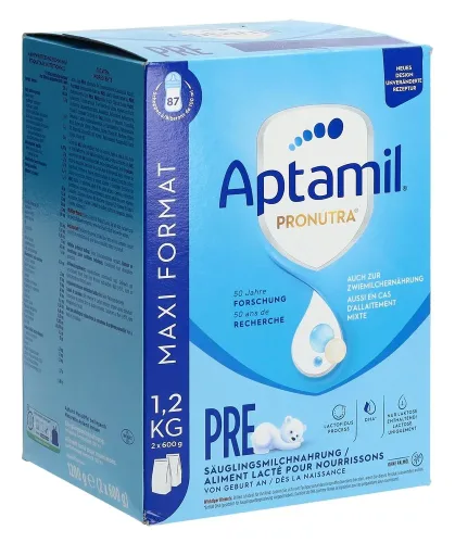 Aptamil, Aptamil Anfangsmilch Pre Pronutra von Geburt an