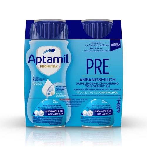 Aptamil, Aptamil PRE mit Pronutra trinkfertig (4x200ml)