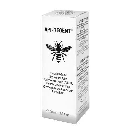 Schlosswald Bienengut, Schloßwald-Bienengut API-REGENT Bienengift-Salbe mit Kräuterölen (50ml)