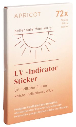 APRICOT, APRICOT UV-Indikator-Sticker (72 Stk)