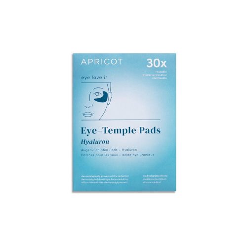 APRICOT, APRICOT - Wiederverwendbare Augen-Schläfen Pads mit Hyaluron, 2 Stück