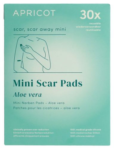 APRICOT, Apricot Wiederverwendbare Narben-Pads mit Aloe Vera Pflege Accessoires 4 ct