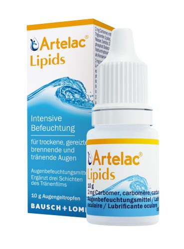 Bausch Lomb, ARTELAC Lipids MDO Gtt Opht Fl 10 ml