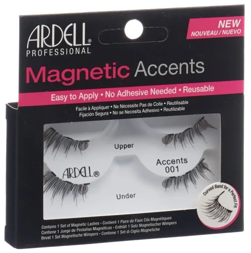 Ardell Professional, Ardell Magnetic Lashes Accent 001 (1 Stk)