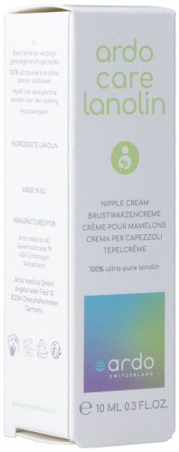 Ardo, Ardo Care Lanolin Brustwarzencreme (10ml)