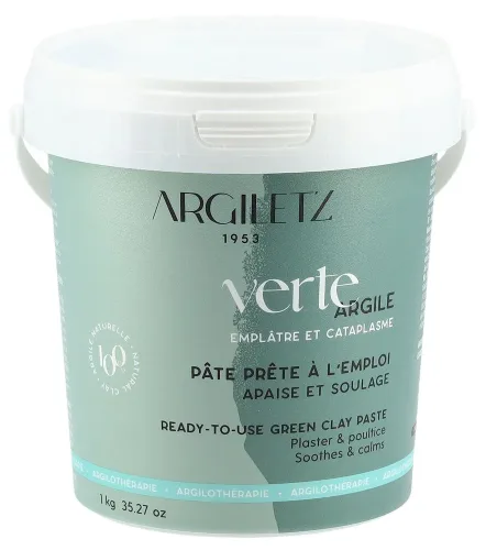 Argiletz, Argiletz Heilerde Grün Paste (1kg)