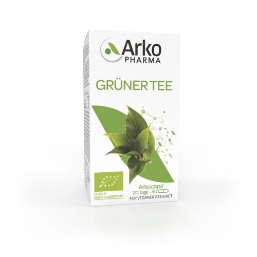Arkopharma, ARKOCAPS Grüner Tee Bio Kapseln (40 Stk)
