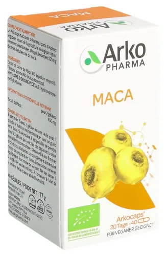 Arkopharma, ARKOCAPS Maca Bio Kapseln (40 Stk)