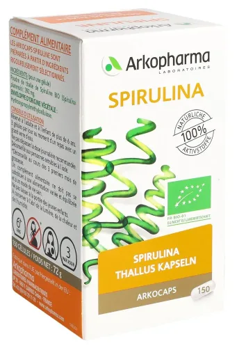 Arkopharma, ARKOCAPS Spirulina Kapseln (150 Stk)