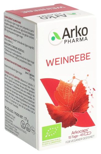 Arkopharma, ARKOCAPS Weinrebe Kapseln (45 Stk)