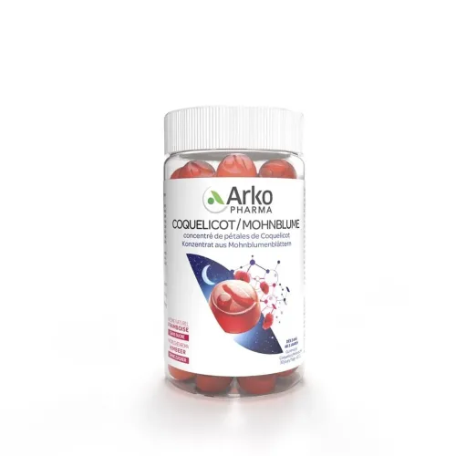 Arkopharma, Arkopharma Gummies Mohnblume (60 Stk)